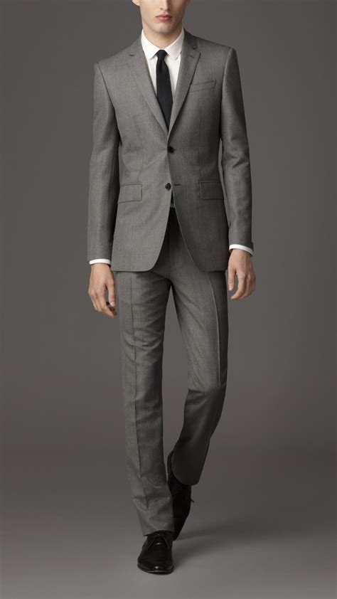 burberry pinstripe suit|light grey pinstripe suit.